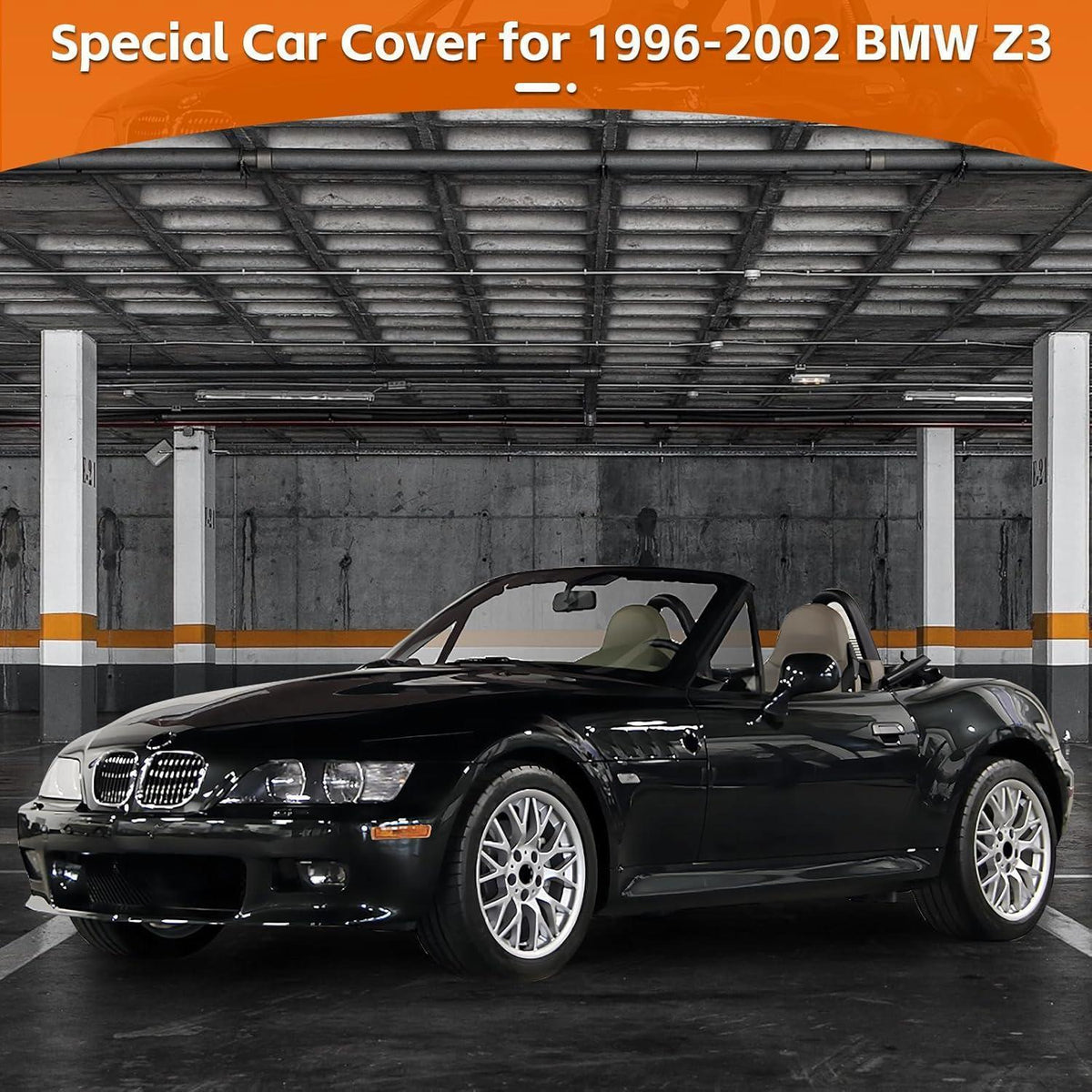 Autoabdeckung Indoor BMW Z3 1996-2002 – Atmungsaktiv & Staubschutz