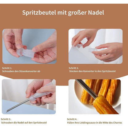 Churrera mit 3 Düsen – Für perfekte Churros & Dekorationen
