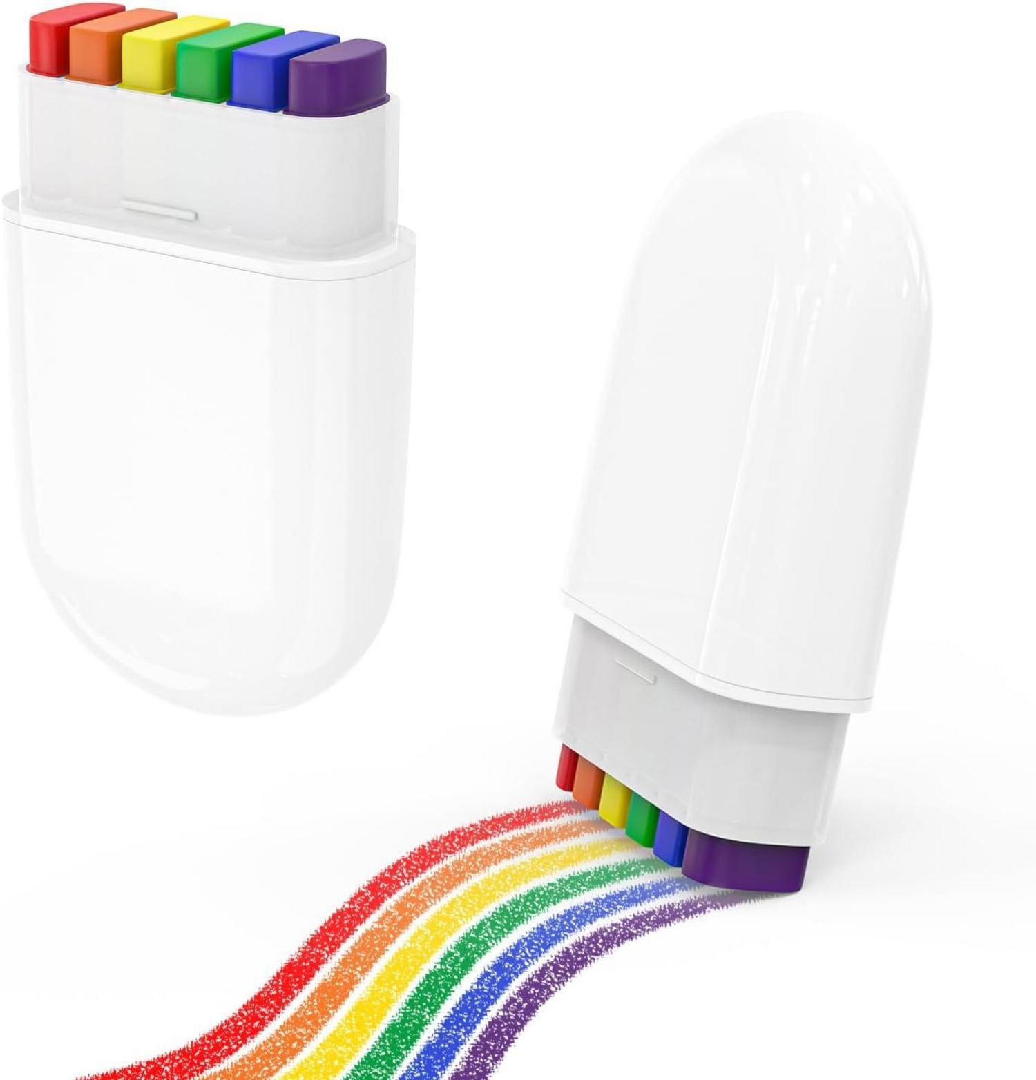 Regenbogen Schminkstift Pride Makeup 2er Set LGBTQ Accessoires