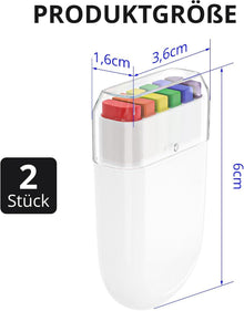 Regenbogen Schminkstift 2 Stück Pride Makeup LGBTQ