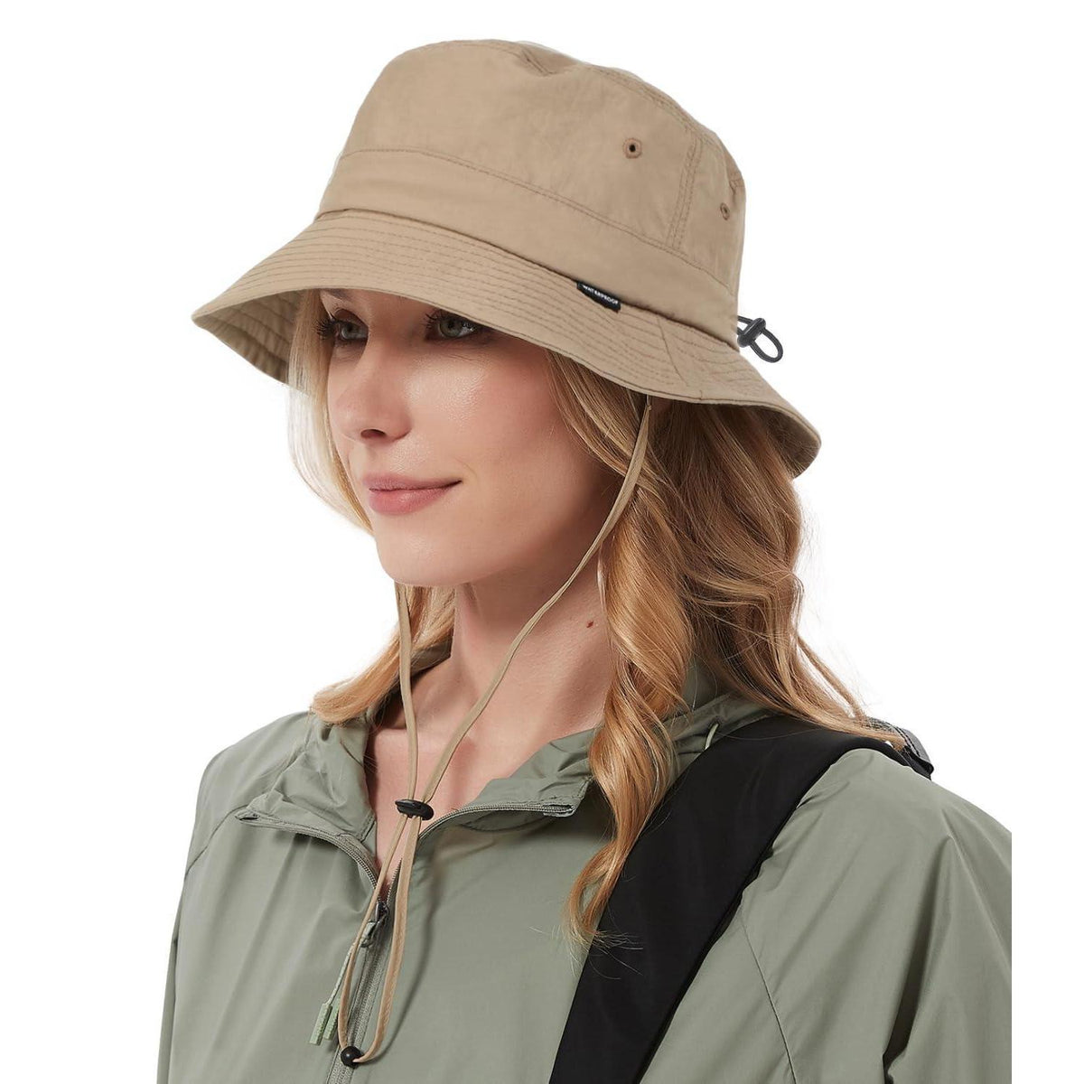 Regenhut Damen Herren Wasserdicht, UV Schutz, Faltbar