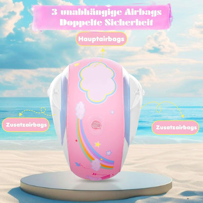 Schwimmflügel Swimsafe Schwimmhilfe Anfänger Schwimmring 1-6 Jahre