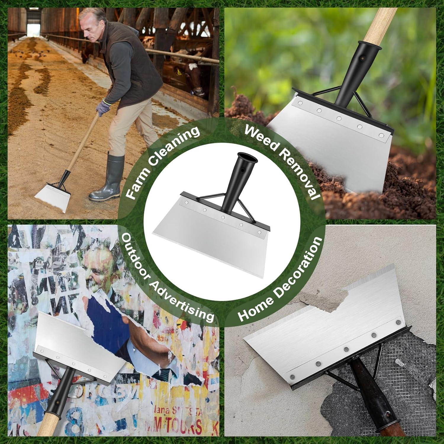 Multifunktionale Reinigungsschaufel Edelstahl 25cm für Jäten