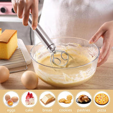 2 Stücke Dänischer Teigbesen Edelstahl Schneebesen Mischen