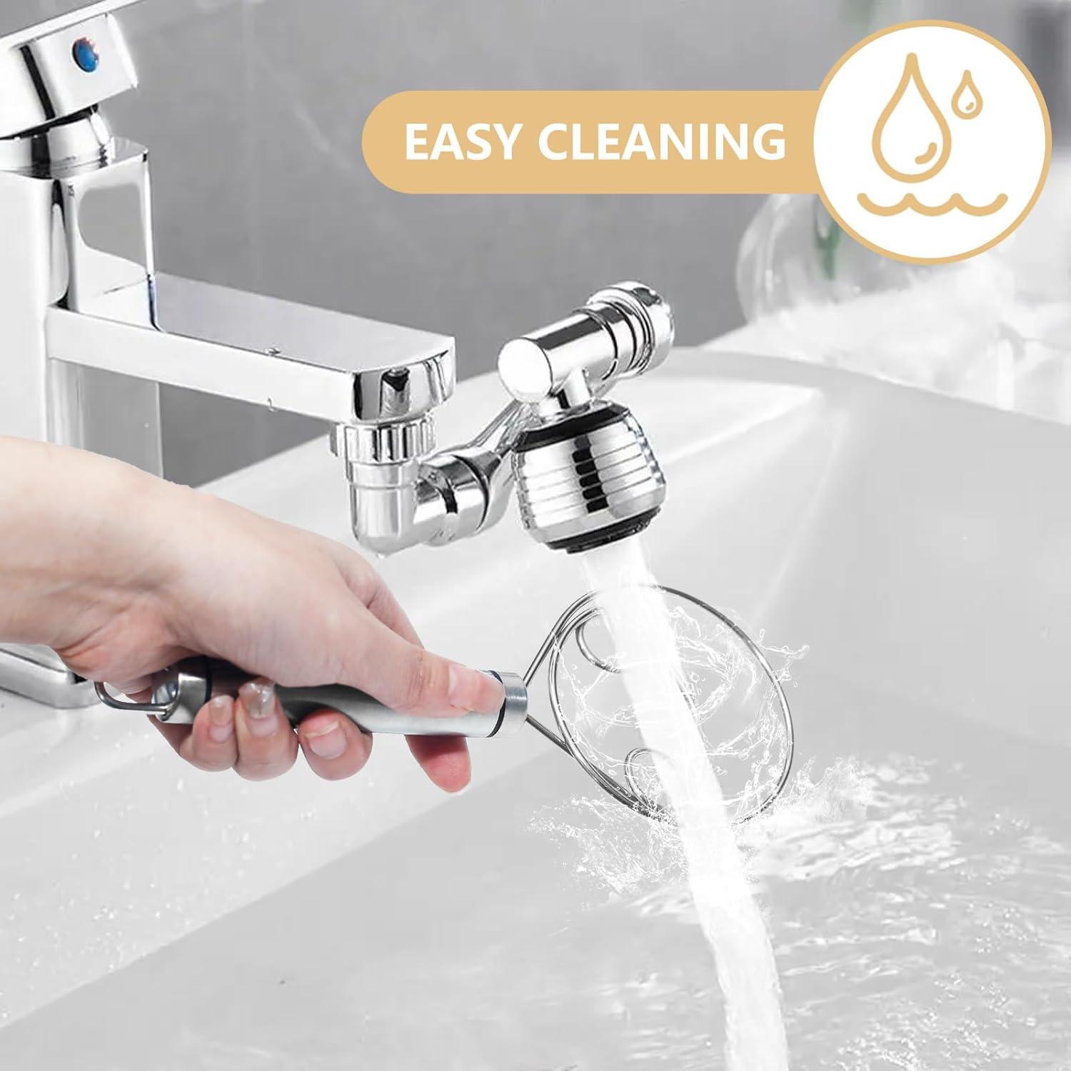 2 Stücke Dänischer Teigbesen 304 Edelstahl Schneebesen Doppellöchern