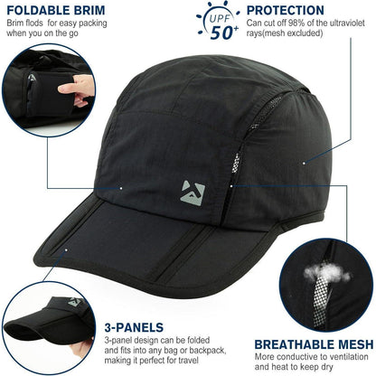 Baseball Cap Herren XL/XXL Atmungsaktiv UV Schutz Sports Kappe