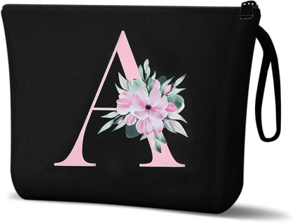 Kosmetiktasche Damen Canvas Make-up Organizer Regenbogenmuster