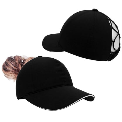 Baseball Cap Damen Pferdeschwanz – Atmungsaktiv & Wasserdicht