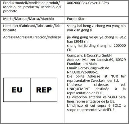 3er Set Abdeckung für Balkon Blumenkasten 150x45x40cm Frostschutz Hauben Winter Pflanzenschutzsack