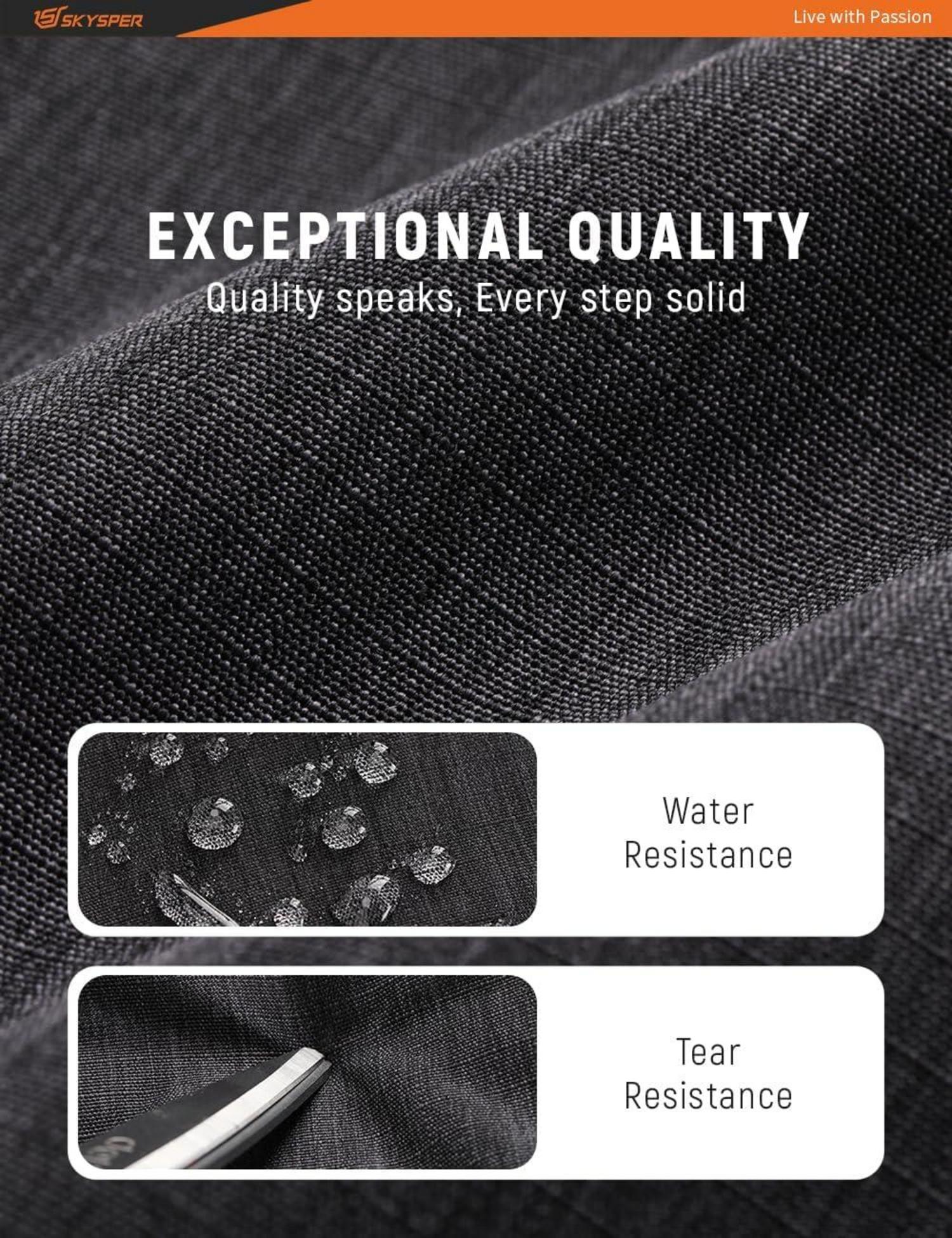 SKYSPER 20L Faltbarer Ultraleichter Wanderrucksack Camping Rucksack