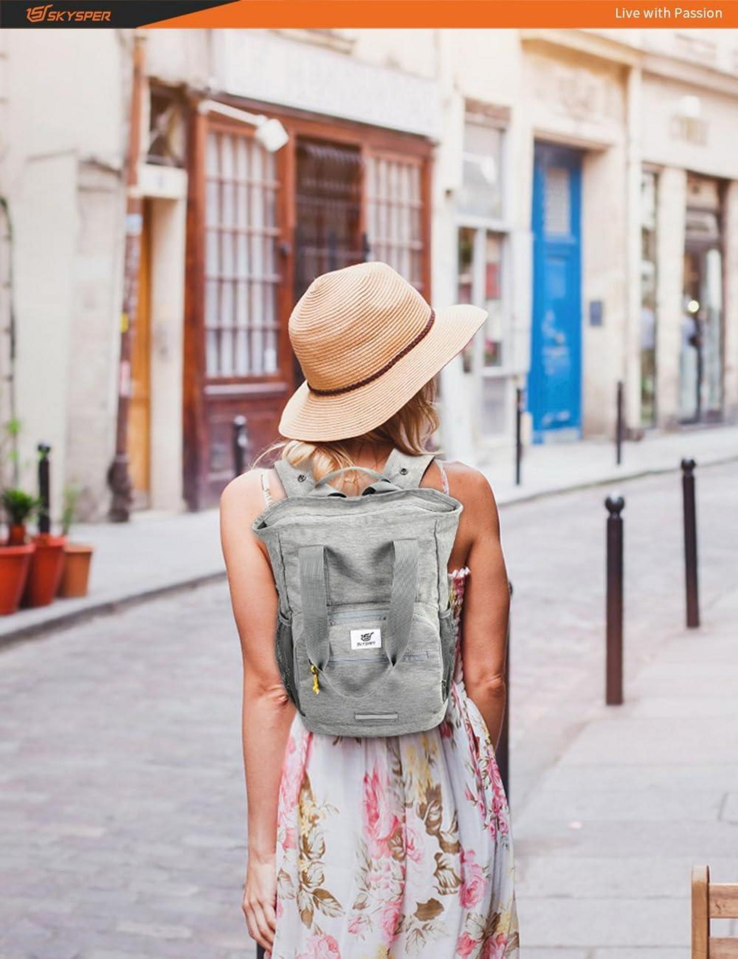 Ultraleichter Faltbarer Wanderrucksack 20L Reiserucksack Outdoor Daypack