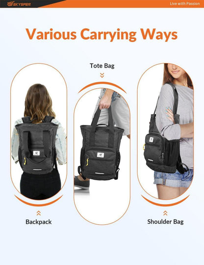 SKYSPER 20L Ultraleichter Faltbarer Wanderrucksack Tagesrucksack Outdoor