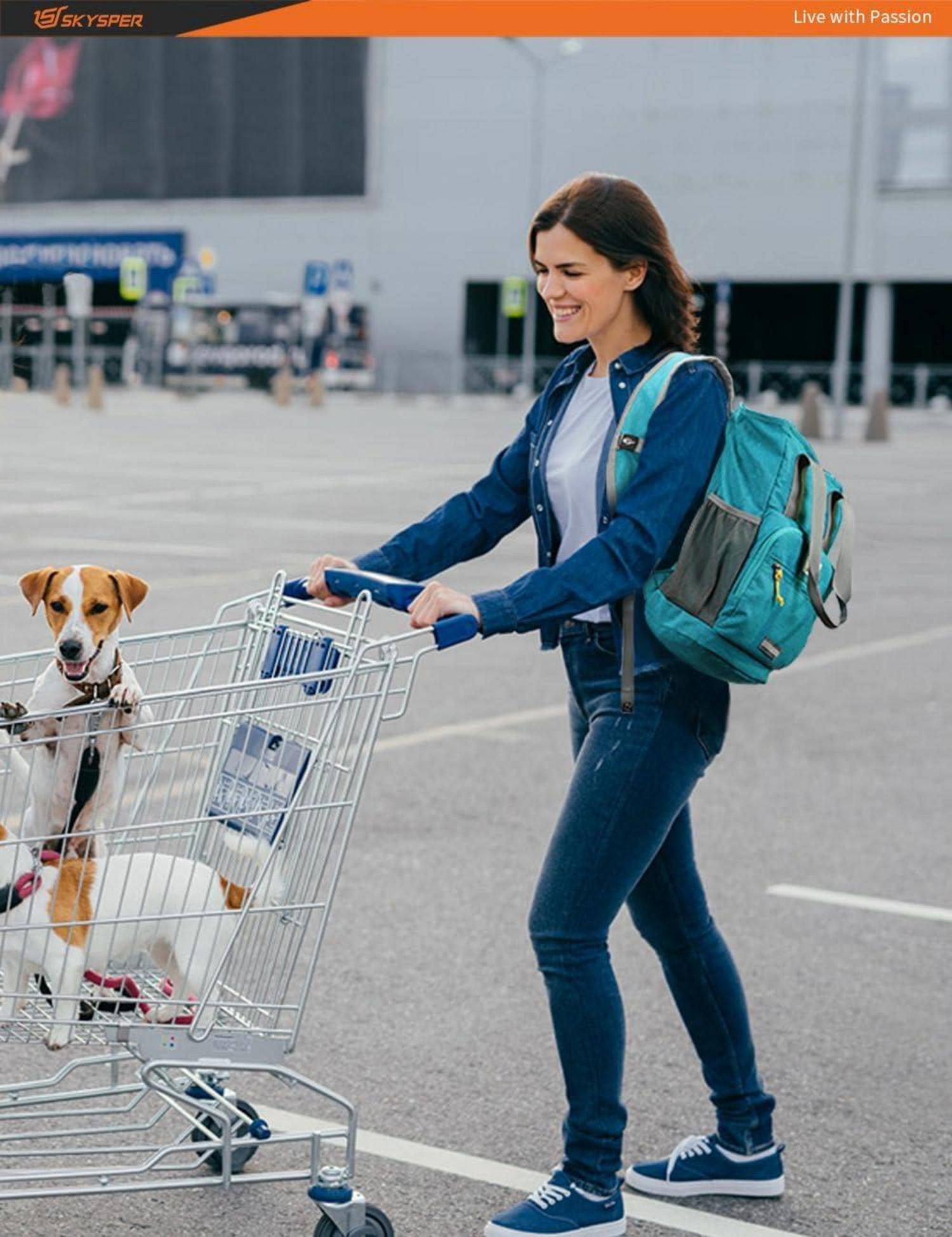 Wanderrucksack 20L Ultraleicht Faltbarer Rucksack Reisen Outdoor Daypack