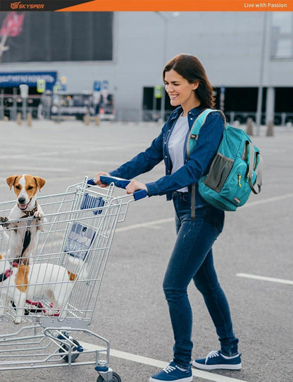 Wanderrucksack 20L Ultraleicht Faltbarer Rucksack Reisen Outdoor Daypack