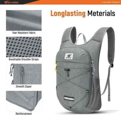SKYSPER Damen Rucksack 10L Ultraleicht für Wandern Reisen