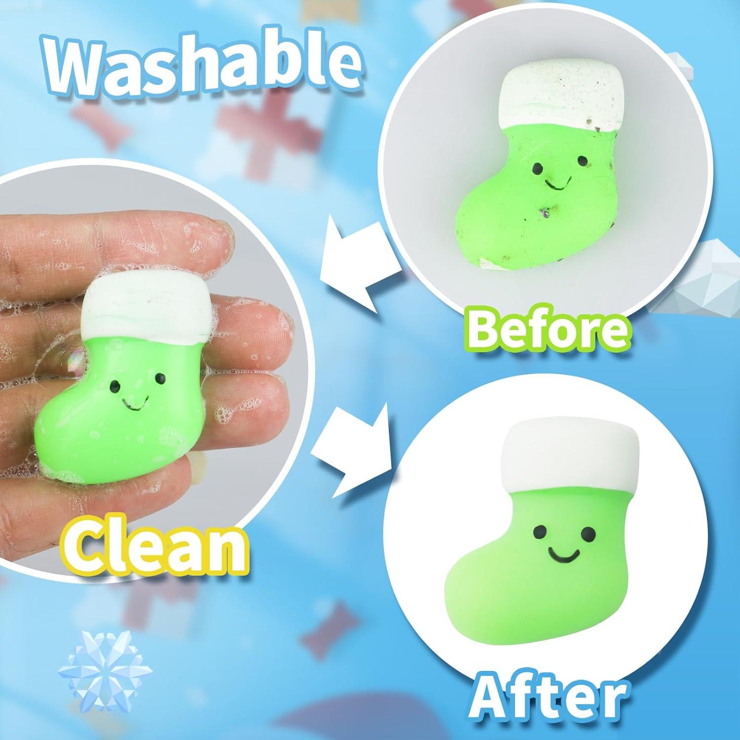 2024 Mochi Adventskalender Squishy Weihnachten 24 Tage Überraschung