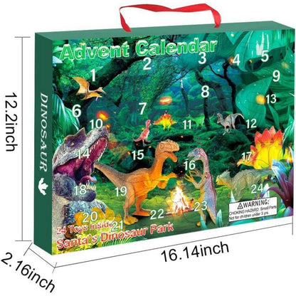 Dinosaurier Adventskalender 2024 für Kinder Jungen Mädchen