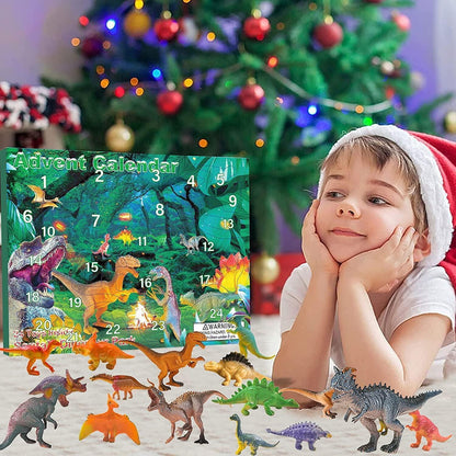 Dinosaurier Adventskalender 2024 für Kinder Jungen Mädchen