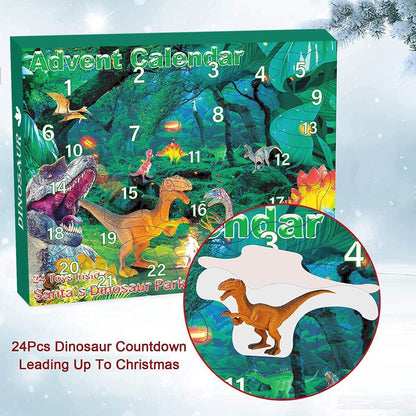 Dinosaurier Adventskalender 2024 für Kinder Jungen Mädchen