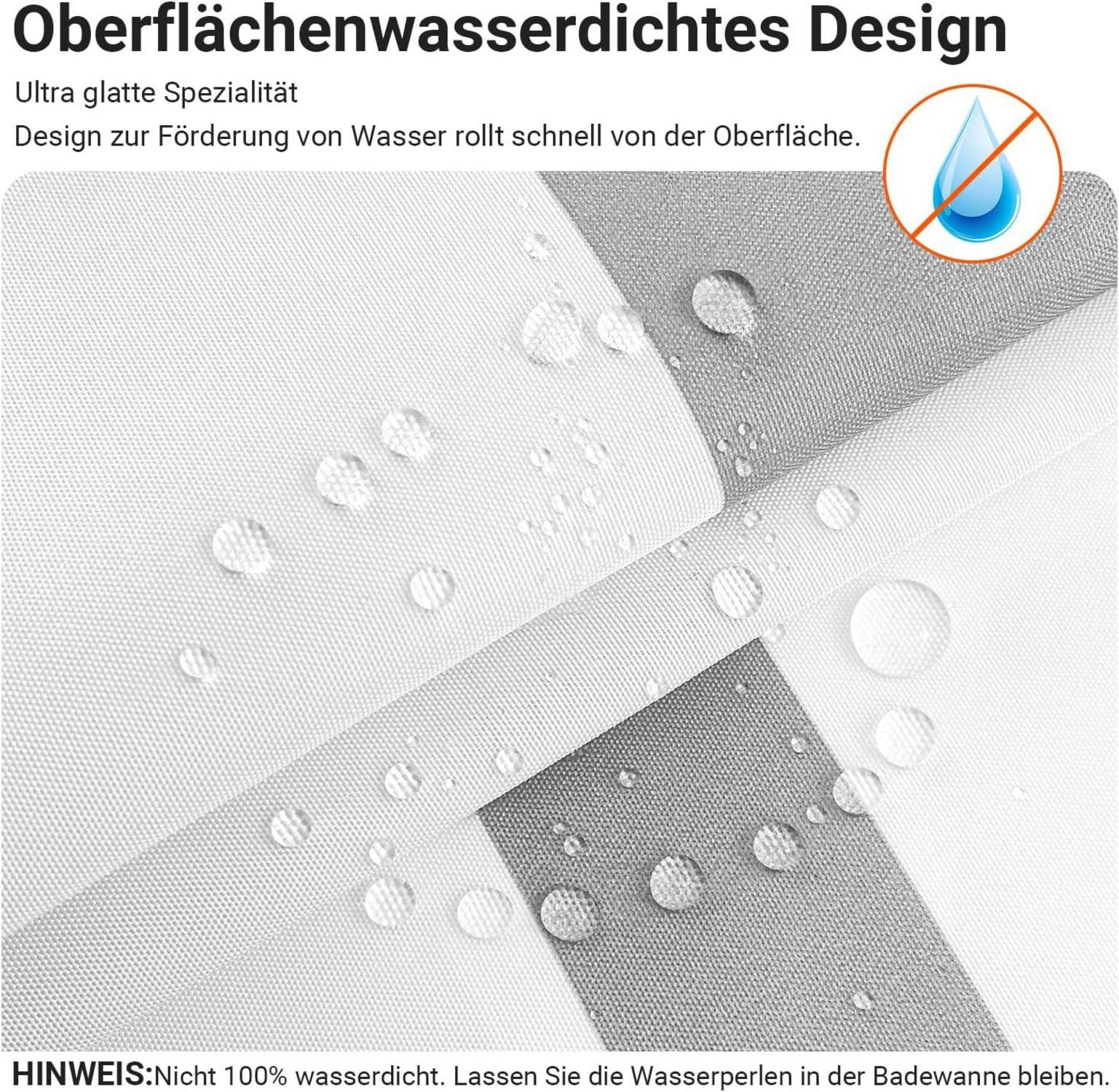 Duschvorhang 120x180cm Block Antischimmel