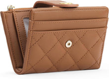 Damen Geldbörse RFID Blocker Slim Wallet Brieftasche Gelb