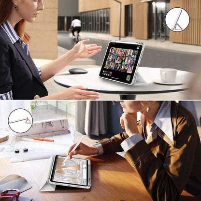 EasyAcc iPad Pro 11 Zoll 2022/2021/2020 Hülle Stifthalter Auto aufwachen