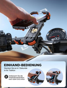 JOYROOM Fahrrad Handyhalterung 4.7''-7.0'' Motorrad
