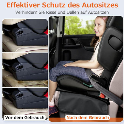 Kindersitzunterlage Auto ISOFIX 2-in-1 Sitzschoner Wasserdicht Universal