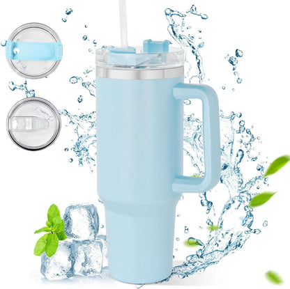 Thermobecher mit Strohhalm 40oz, Doppelwandig