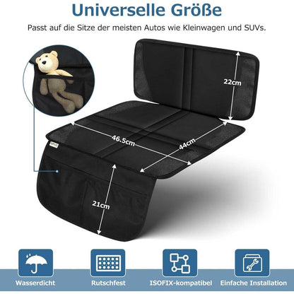 Kindersitzunterlage Auto ISOFIX Geeignet Universalgröße