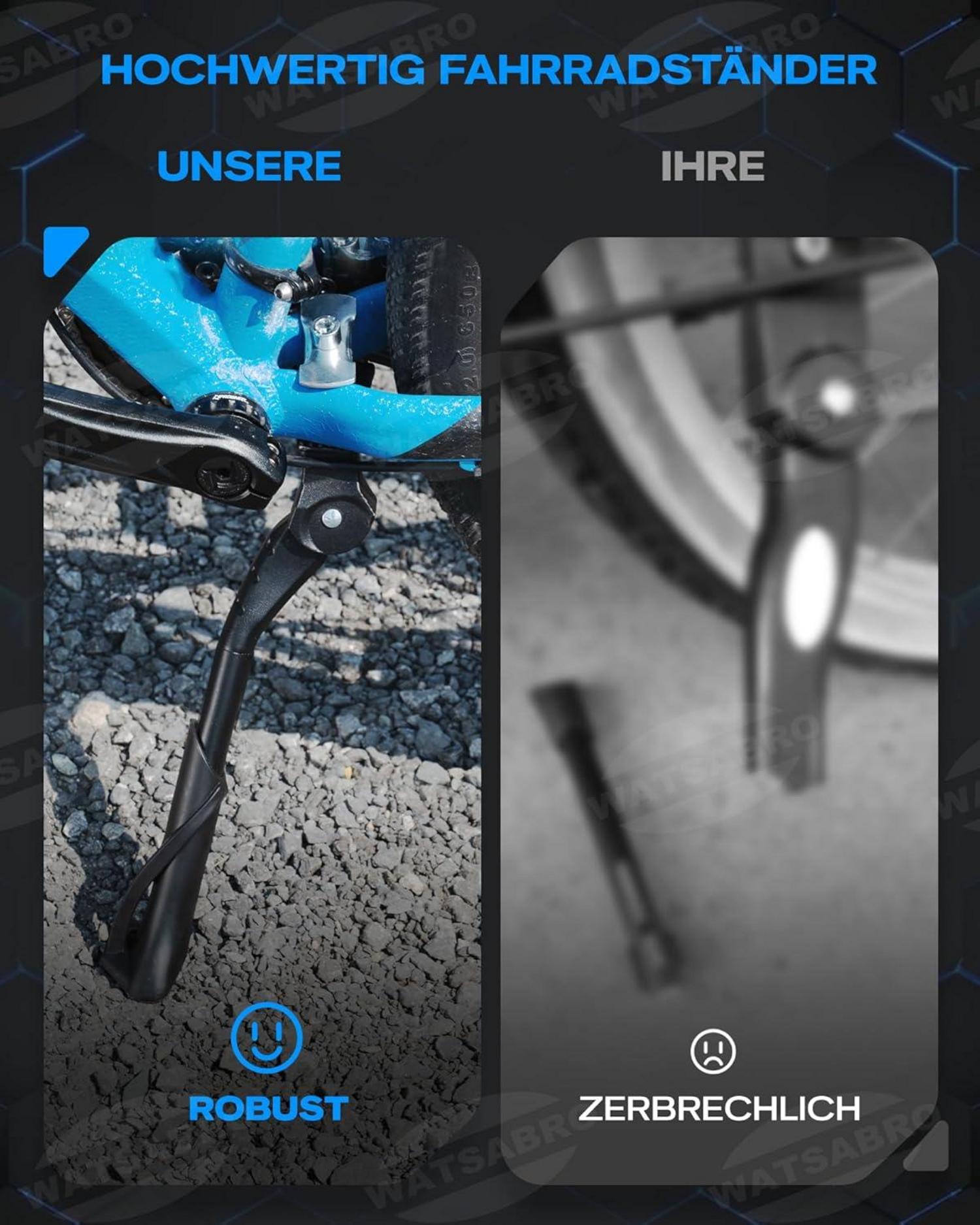 Fahrradständer 16-20 Zoll höhenverstellbar für Kinder Mountainbike