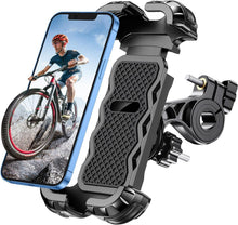 Universal Handyhalterung Fahrrad 360° Drehbar Schwarz 4,7-6,8 Zoll
