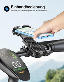 Universal Handyhalterung Fahrrad Motorrad 360° Drehbar MTB