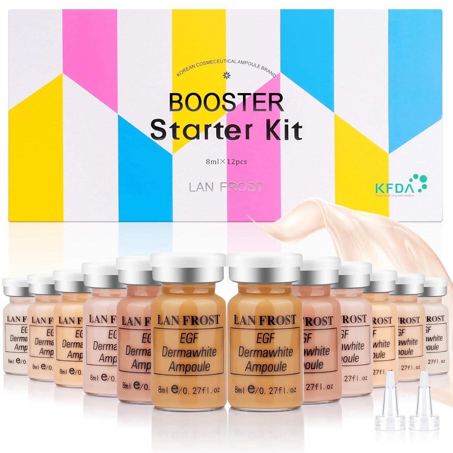 BB Glow Serum Starter Kit Hyaluronsäure Peptide 8ml 12pcs Anti-Aging