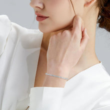 Tennisarmband Silber 925 Damen Zirkonia Iced Out Armband 3mm