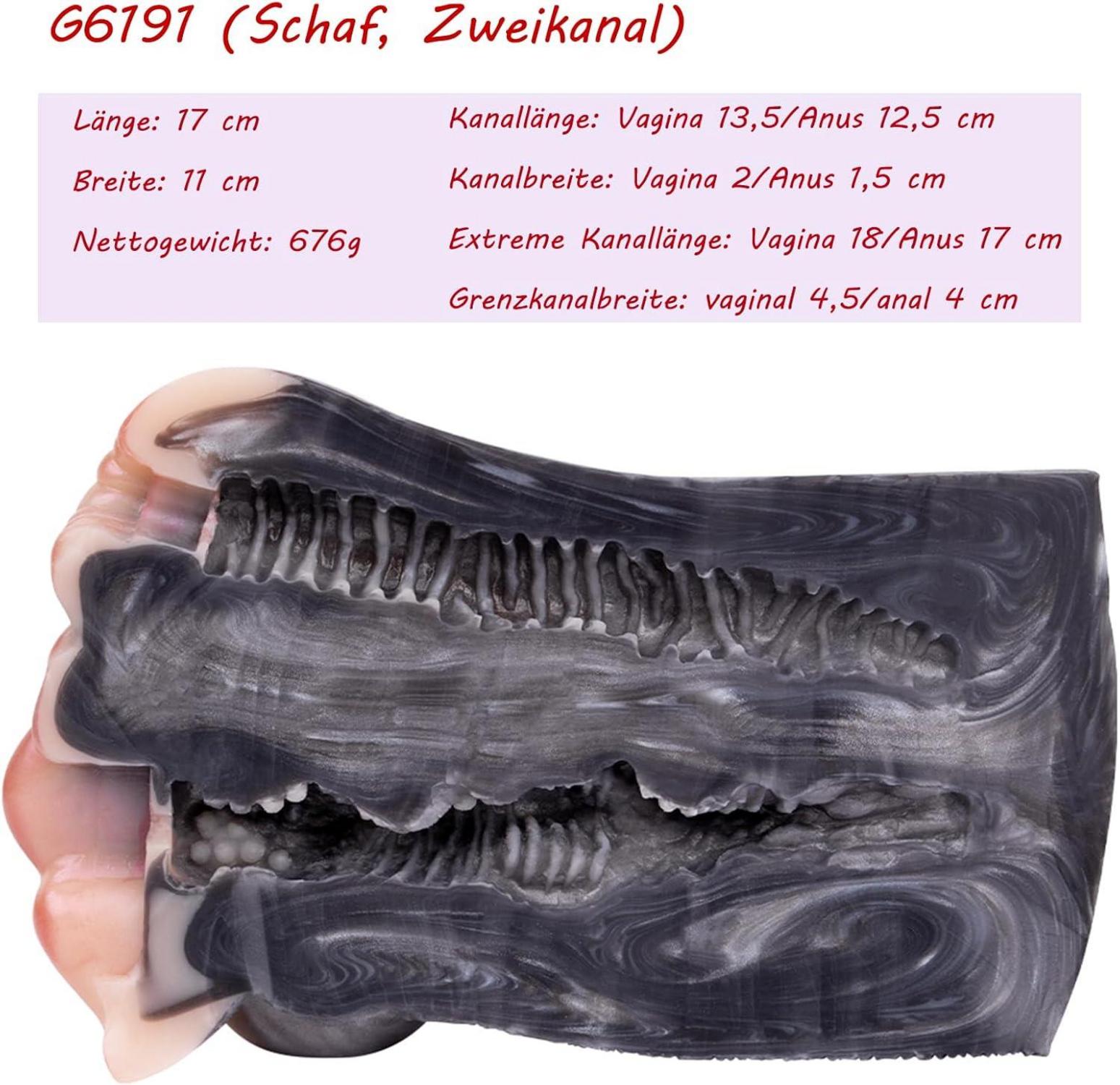 Tier Masturbator Taschenmuschi Realistisch Groß Monster Vagina
