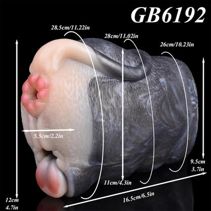 Seckoe Tier Masturbator Realistische Taschenmuschi XXXL