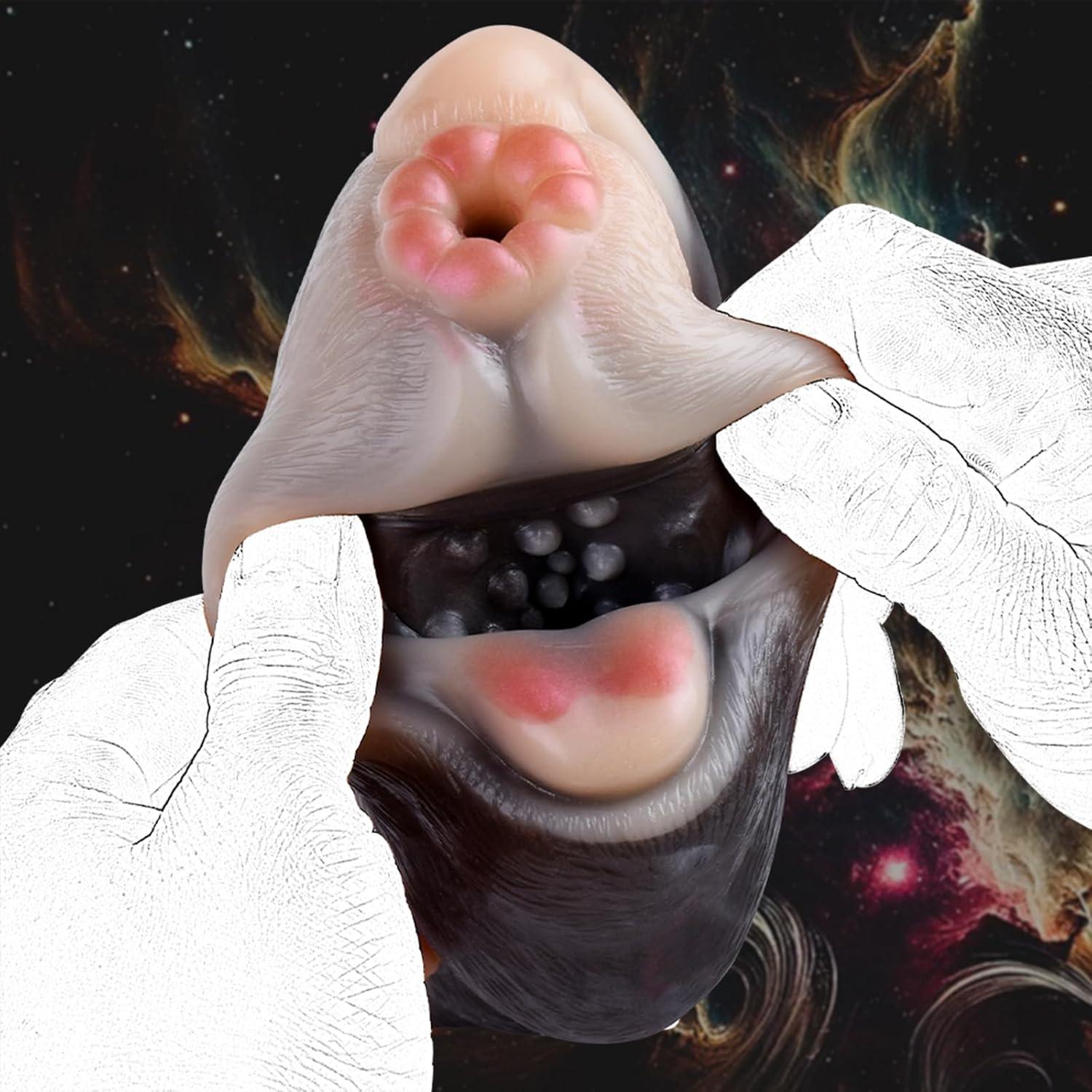 Tier Masturbator Taschenmuschi Realistisch Groß Monster Vagina Analtunnel