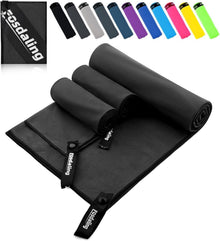 Schnelltrocknendes Mikrofaser Handtuch Set für Sport & Reise