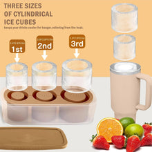 Eiswürfelform Silikon mit Deckel für Tumbler Cup 40 Oz