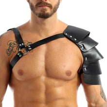 Verstellbares Leder Brust Harness für Männer BDSM Fetish Role Play