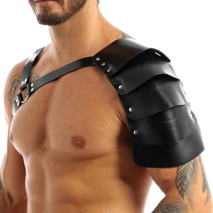 Verstellbares Leder Brust Harness für Männer BDSM Fetish Role Play