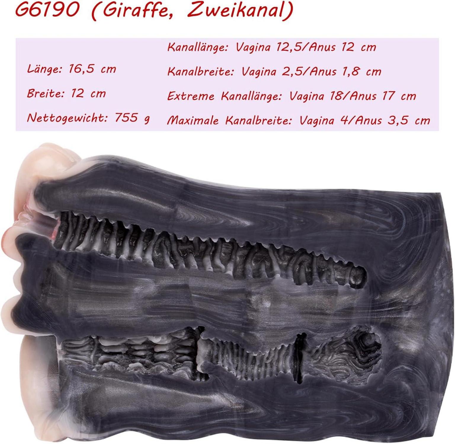 Tier Taschenmuschi Realistisch Groß Monster Masturbator Animal Vagina