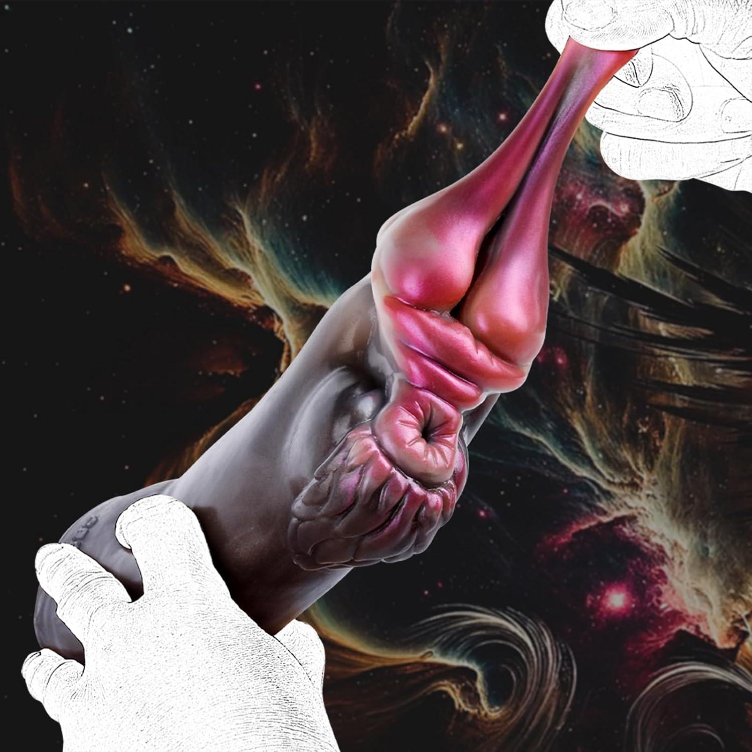 Realistischer Tier Masturbator Taschenmuschi mit Analtunnel - Groß & Realistisch