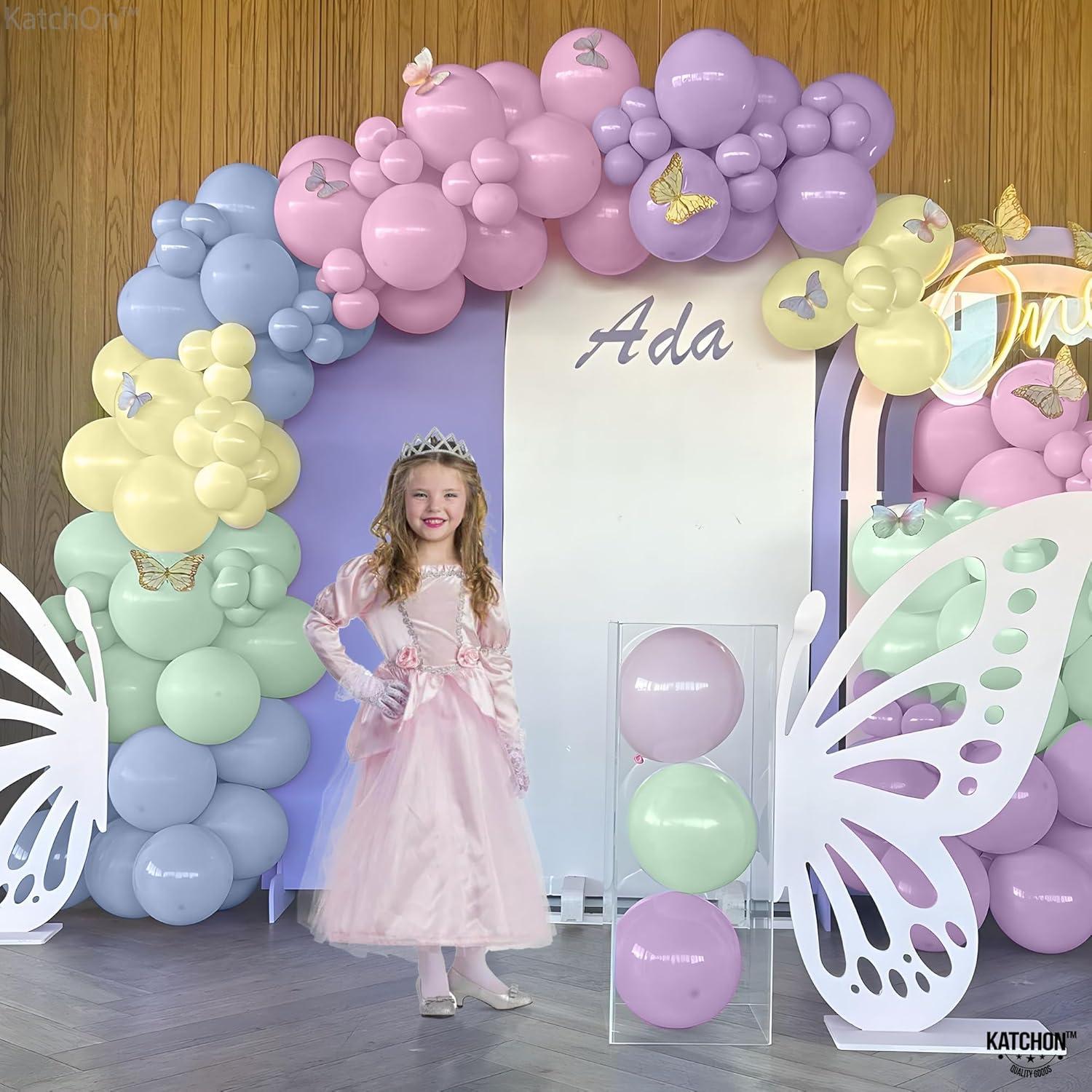 Pastell Luftballons Set 130 Stück Geburtstag Hochzeit Deko 18 12 10 5 Zoll