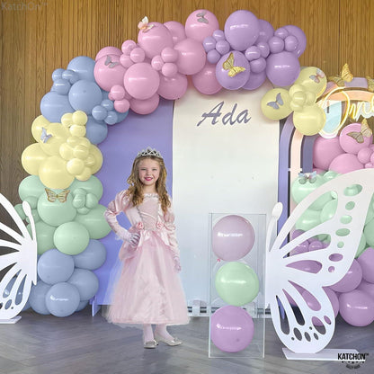 Pastell Luftballons Set 130 Stück Geburtstag Hochzeit Deko 18 12 10 5 Zoll