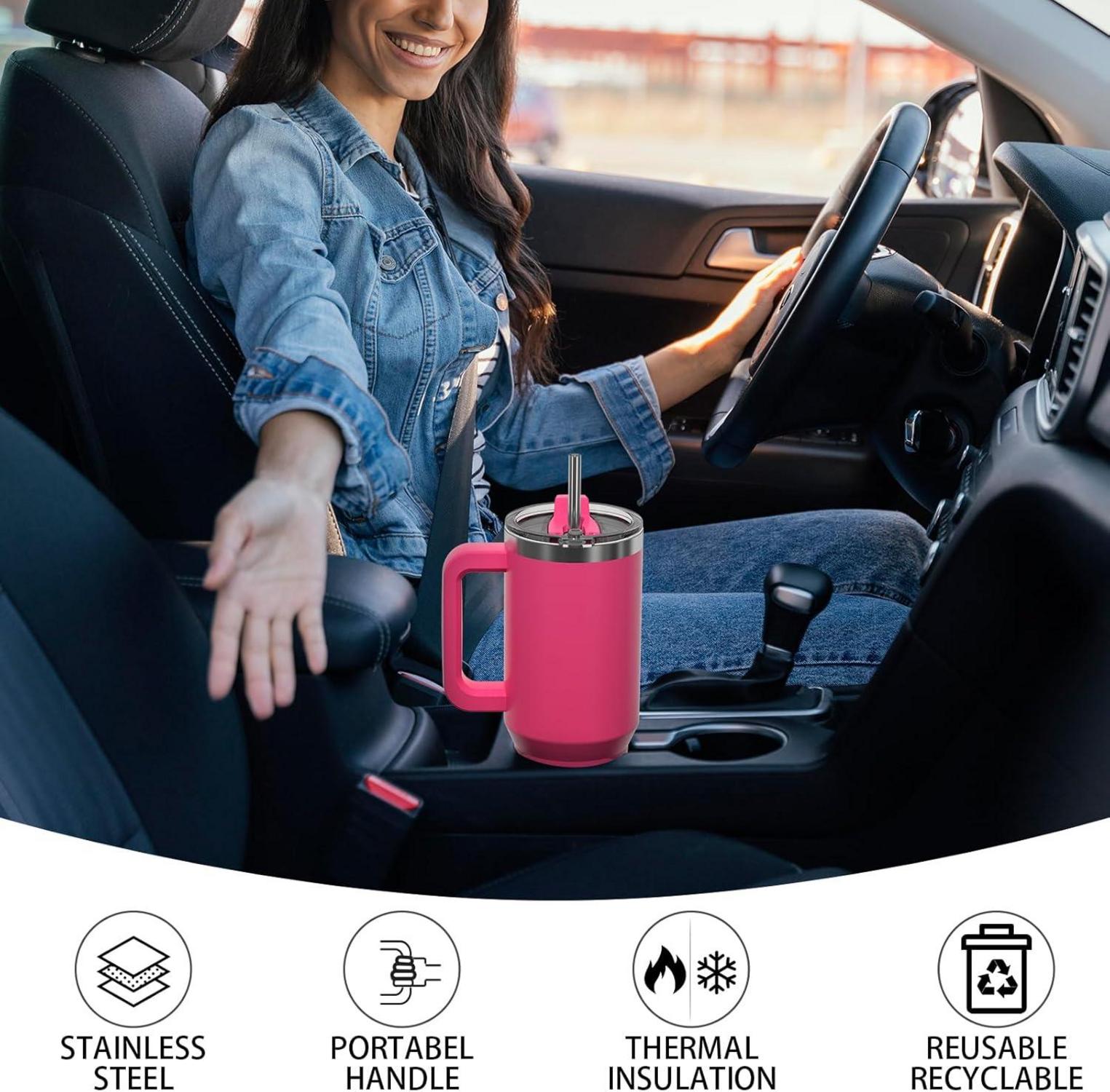 40oz Kaffeebecher to Go Thermobecher Edelstahl Vakuum Trinkbecher