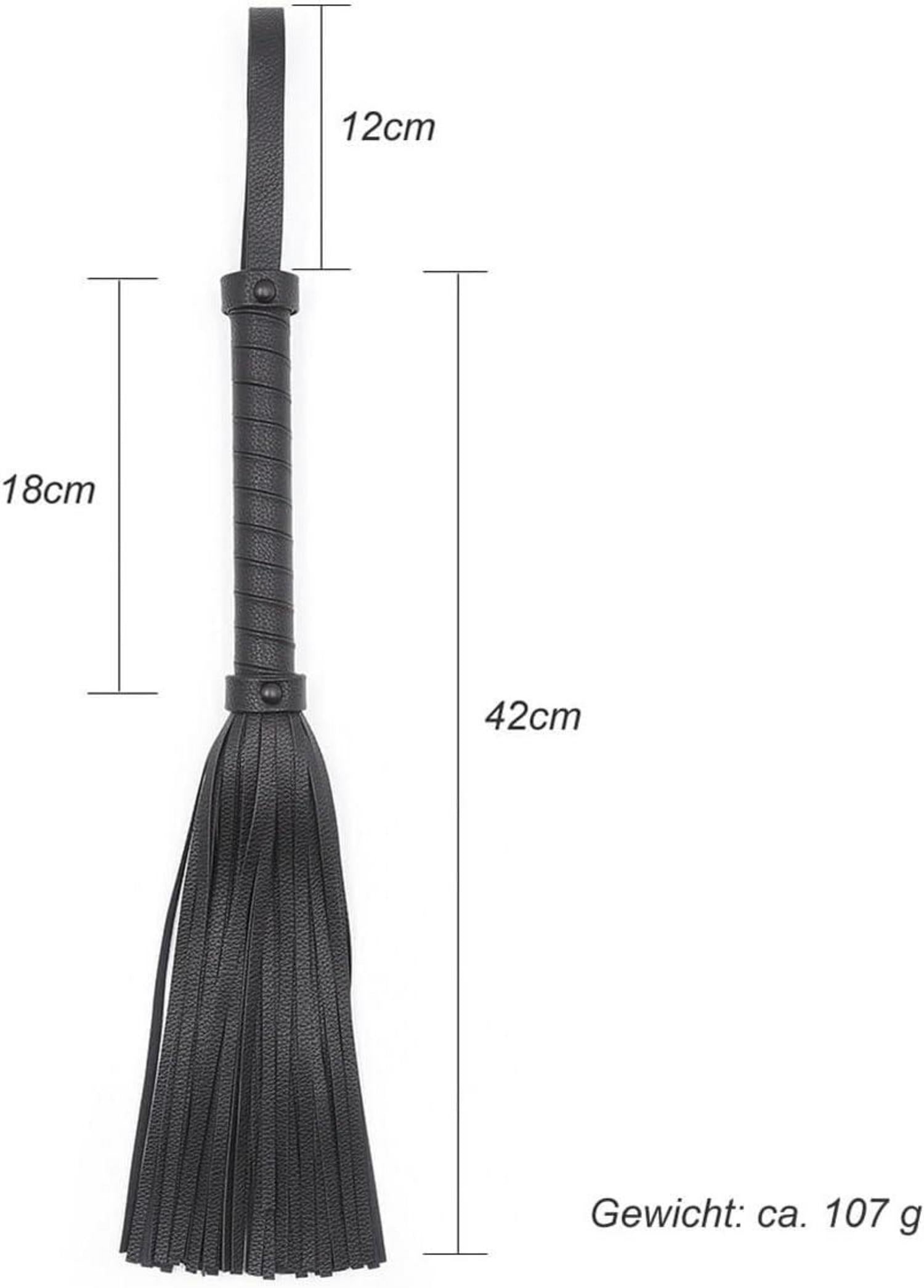 Wildleder Flogger Peitsche BDSM Kit Paare Rollenspiel Erotik