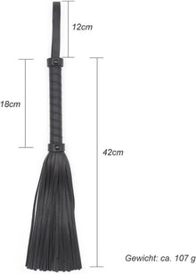 Wildleder Flogger Peitsche BDSM Kit Paare Rollenspiel Erotik