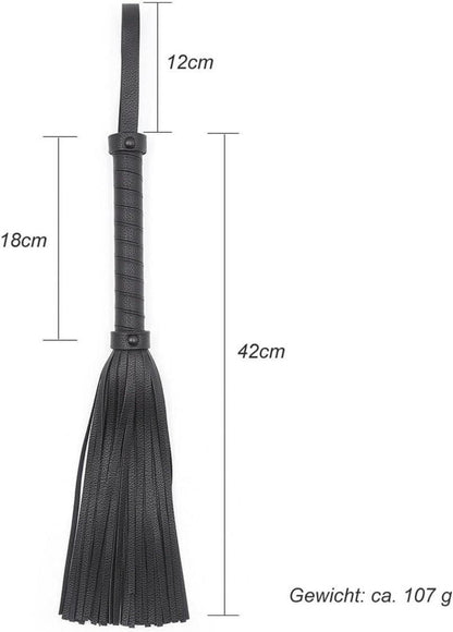 Wildleder Flogger Peitsche BDSM Kit Paare Rollenspiel Erotik